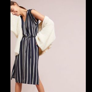 Anthropologie Pleated Dress
